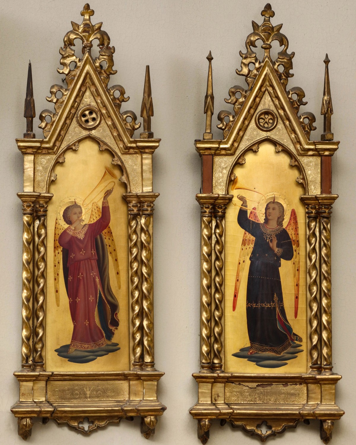 TWO GRAND TOUR PERIOD 19TH C. WORKS AFTER FRA ANGELICO