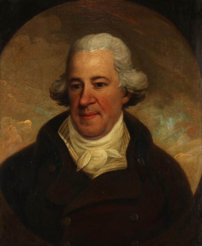 CARL ANTON HICKEL (1745 - 1798) PORTRAIT COL. ORCHARD