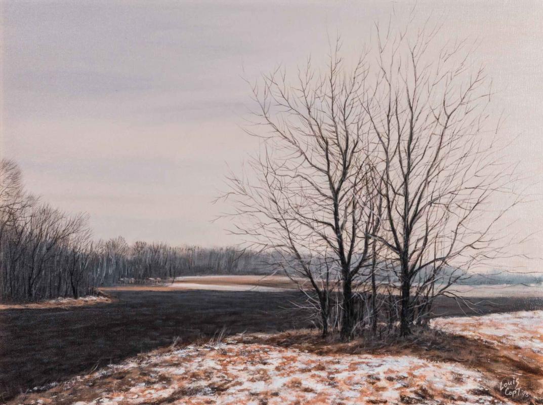 LOUIS COPT (KANSAS B. 1949) ACRYLIC ON CANVAS