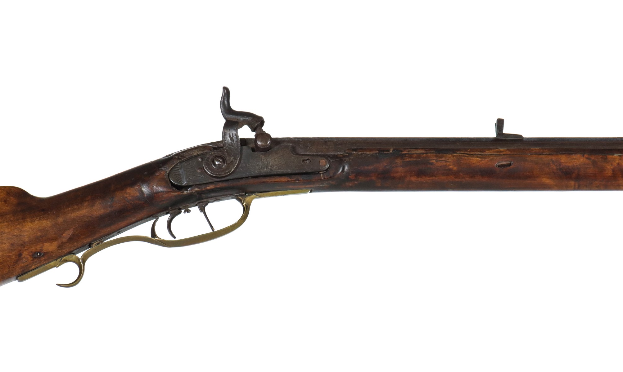 A 19TH CENTURY McKIM & BROTHER CHILD'S PERCUSSION RIFLE