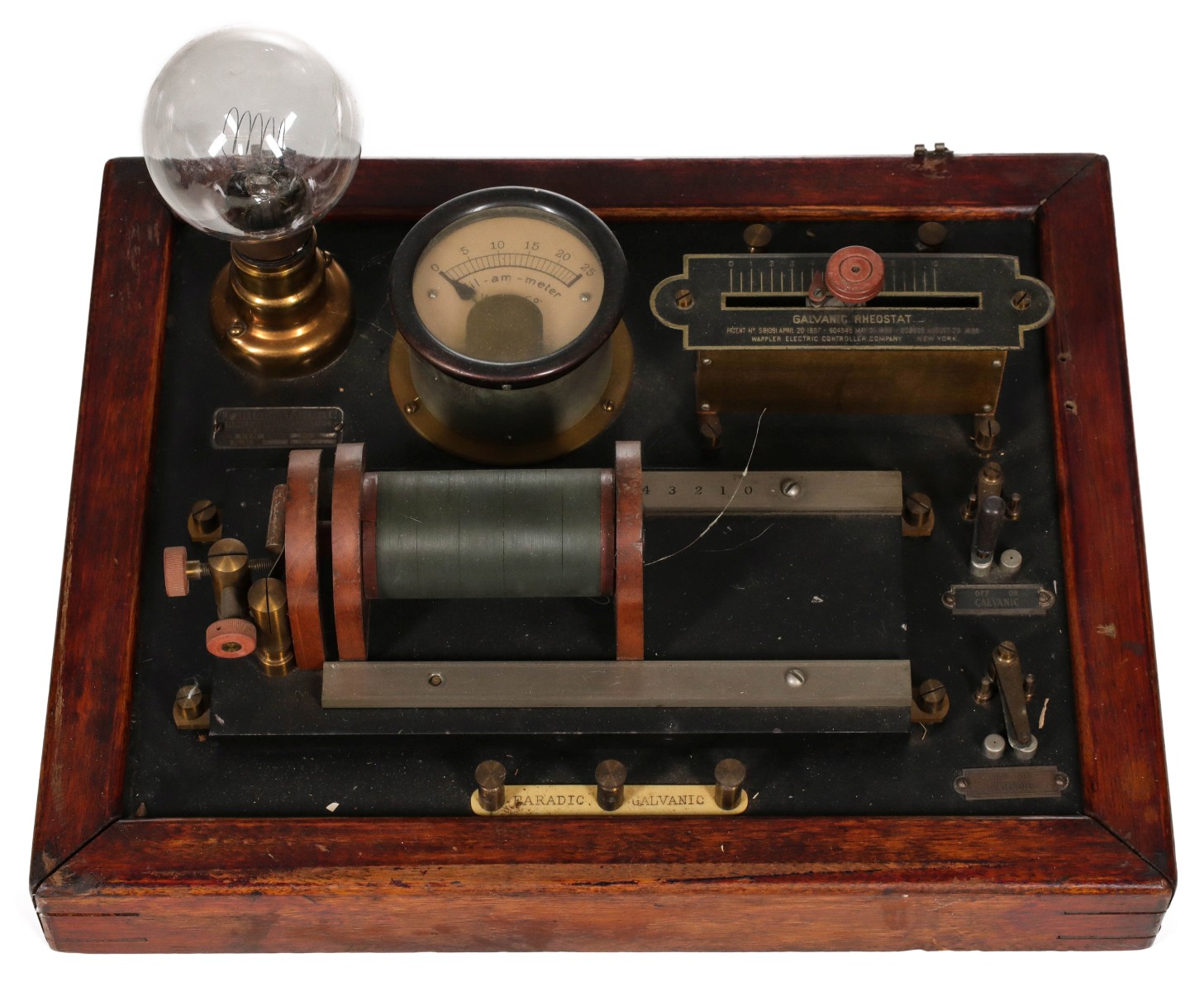 AN EARLY WAPPLER ELECTRO MEDICAL MACHINE