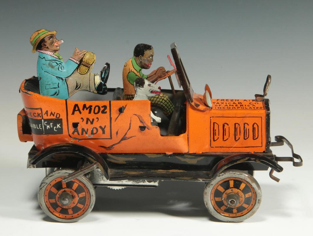 AMOS N ANDY TIN LITHO WIND-UP TOY