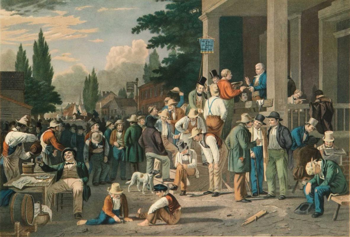 AFTER GEORGE CALEB BINGHAM 'THE COUNTY ELECTION' 