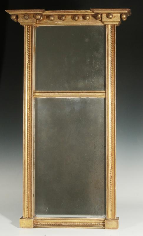 EARLY 19TH CENTURY AMERICAN CLASSICAL MIRROR