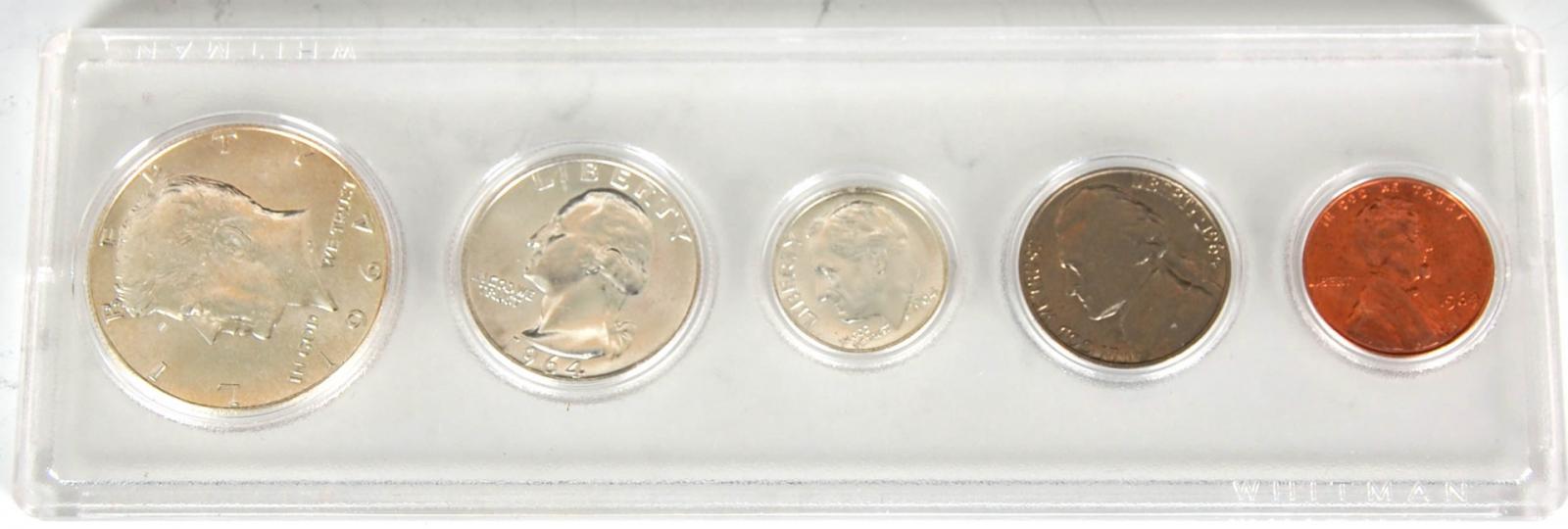 A 1964 UNITED STATES COINS PROOF SET