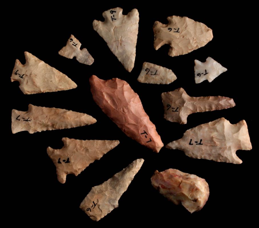 LARGE GROUP OF TEXAS ARTIFACTS