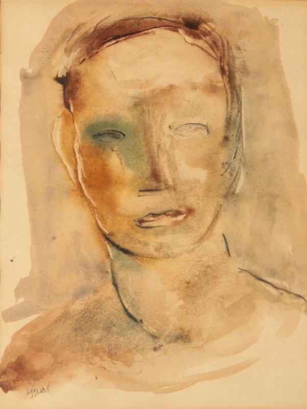 JOSEPH GERARD (NEW YORK, 20TH C.) WATERCOLOR ON PAPER