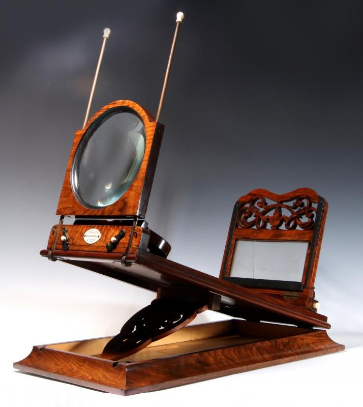 A FINE 19TH C. GRAPHOSCOPE MADE BY STEREOSCOPIC CO. 