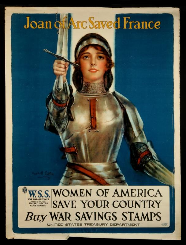 TWO WWI WSS AND WAR FUND WEEK POSTERS