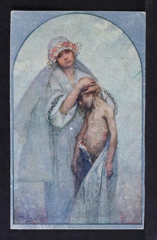 ALPHONSE MUCHA AND MELA KOEHLER POSTCARDS