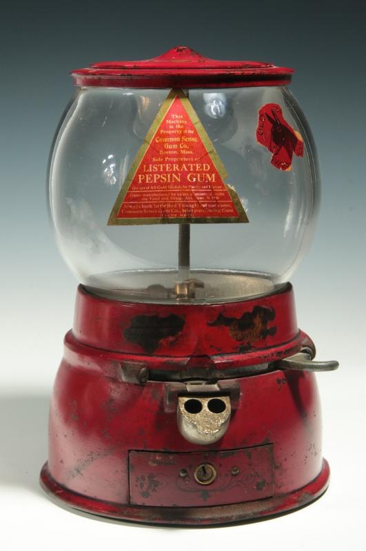 A VERY RARE AND EXCELLENT C. 1915 GUMBALL MACHINE