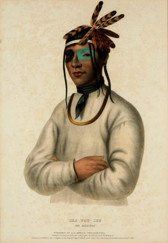 19th C. American Indian Lithographs