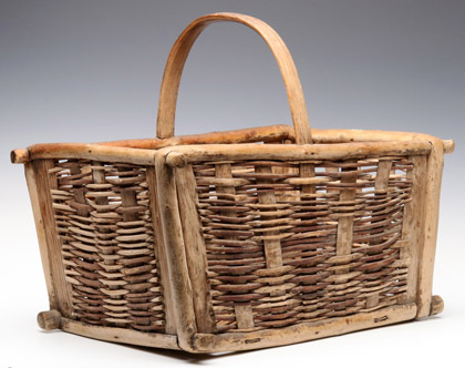 Rare Cooper County Basket and Many Other Country Primitives