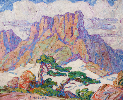 Birger Sandzen (1871‑1954) Oil on Canvas, 1925