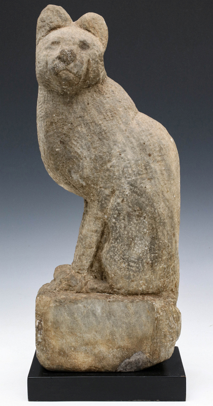Limestone Cat, Manner of William Edmondson