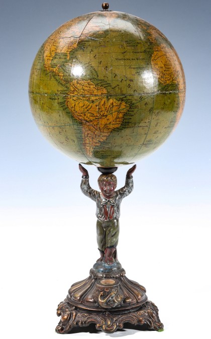 Ludwig Julius Terrestrial Globe