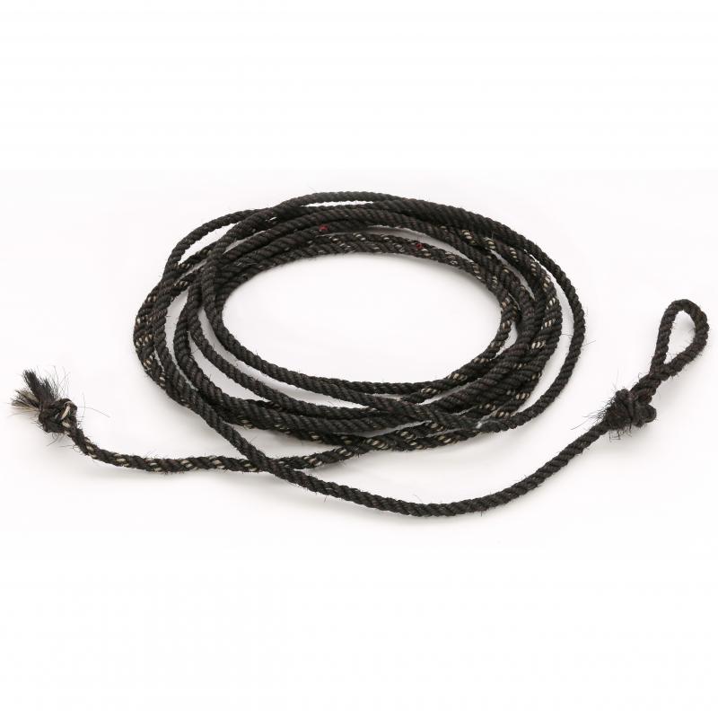 A WOVEN HORSEHAIR LARIAT APPROXIMATELY 24 FEET