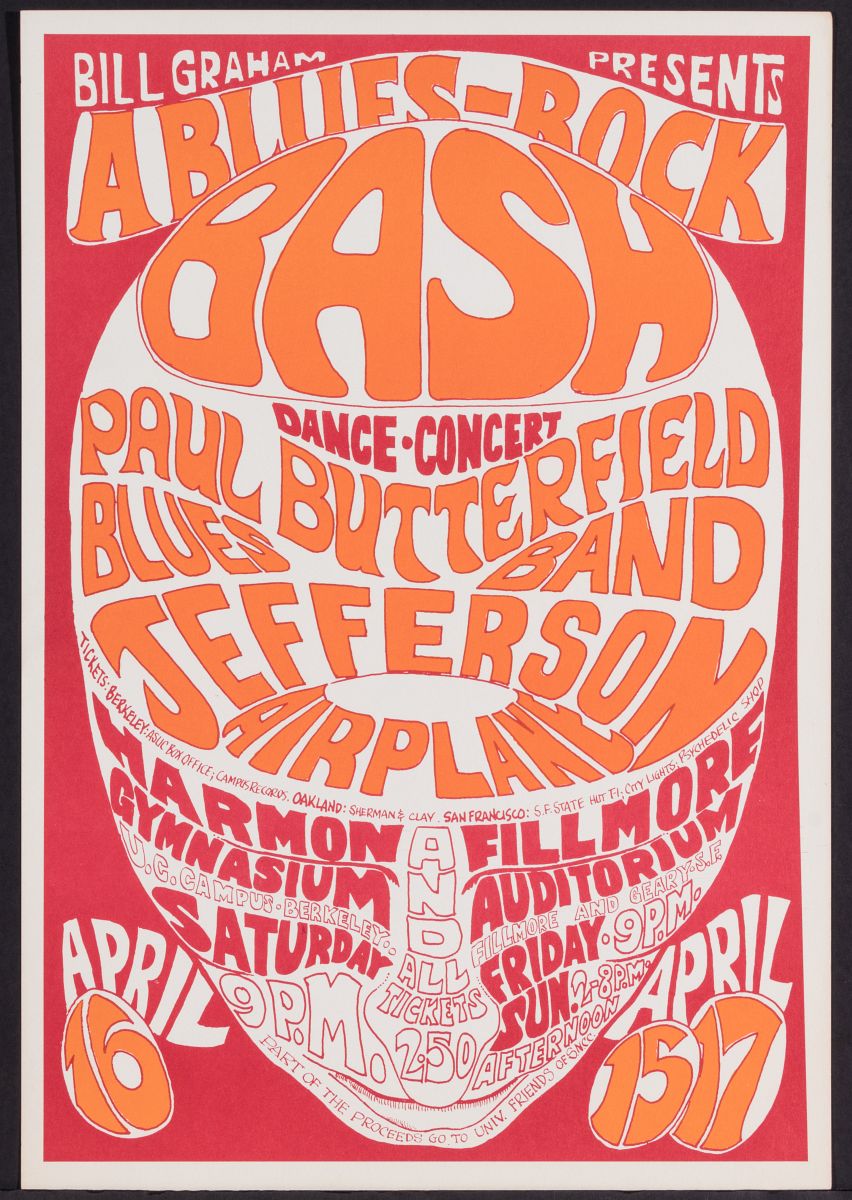 Wes Wilson Unisex Original Poster Flyer Illustration Psychedelic Rock Woodstock 60s 70s 1968 Music Ticket Event JEFFERSON AIRPLANE T Shirt