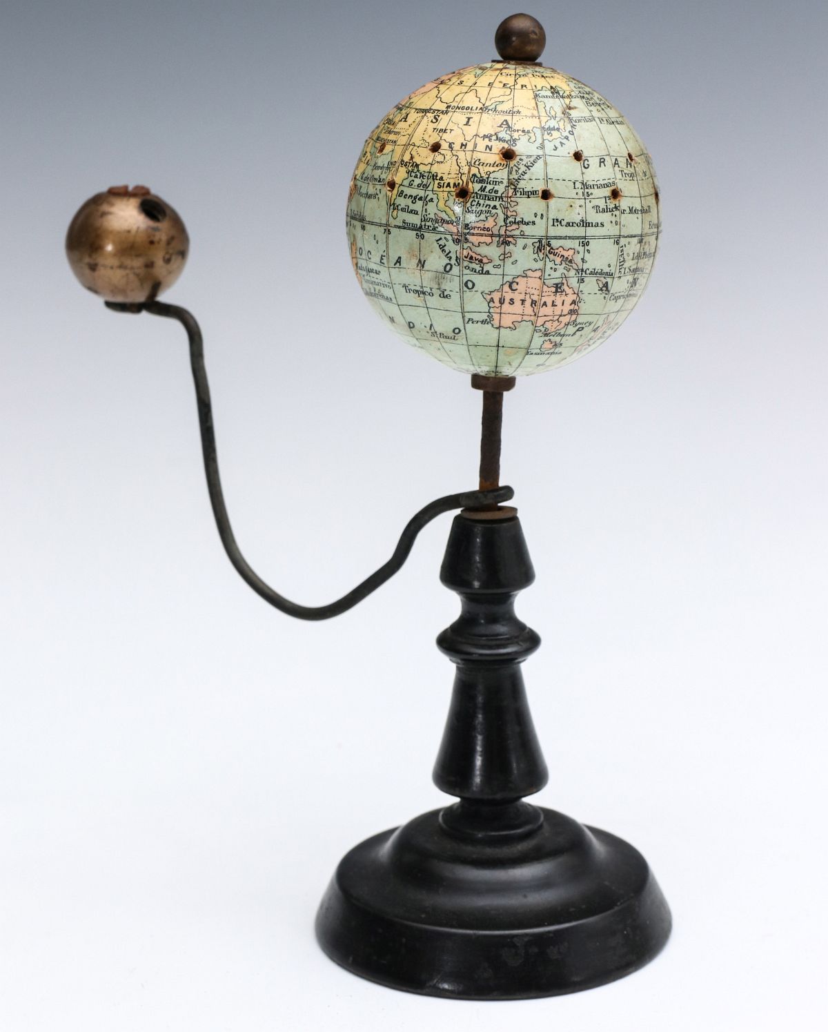A LATE 19TH CENTURY FRENCH GLOBE, J. FOREST PARIS