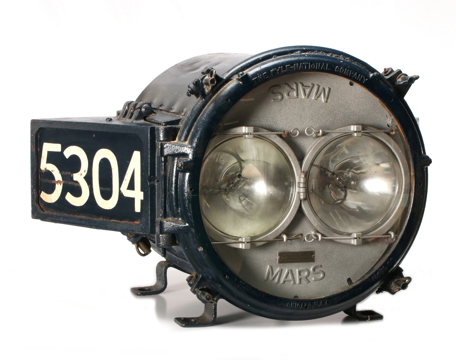 Details West HO #102 Single End / Headlight Set – SP Pyle – HO Scale Model Train Part