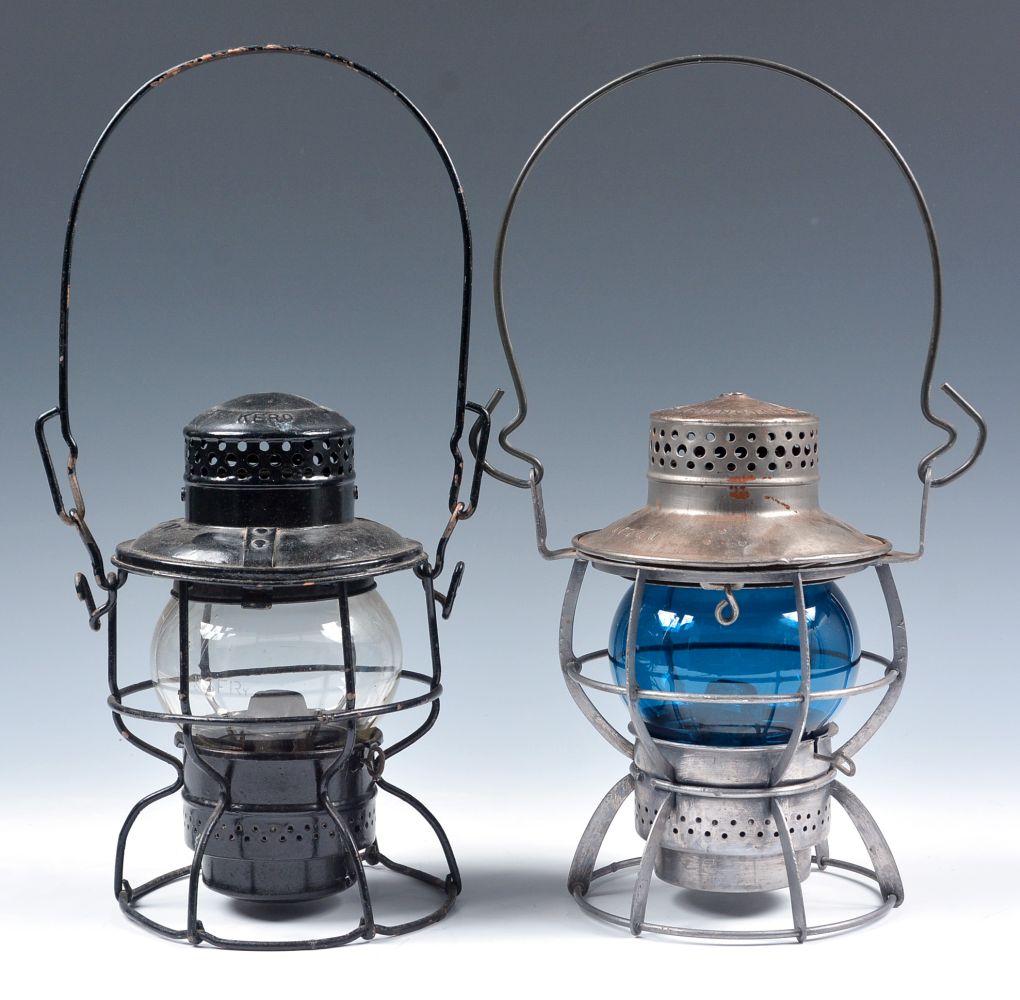 SOUTHERN PACIFIC AND N.Y.S.&W. RAILROAD LANTERNS