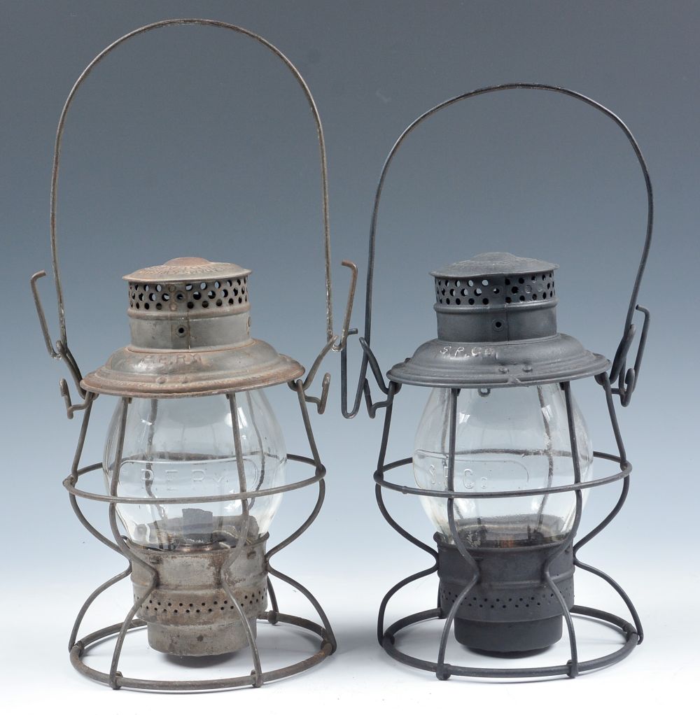 SOUTHERN PACIFIC AND ''PACIFIC ELECTRIC'' RY LANTERNS