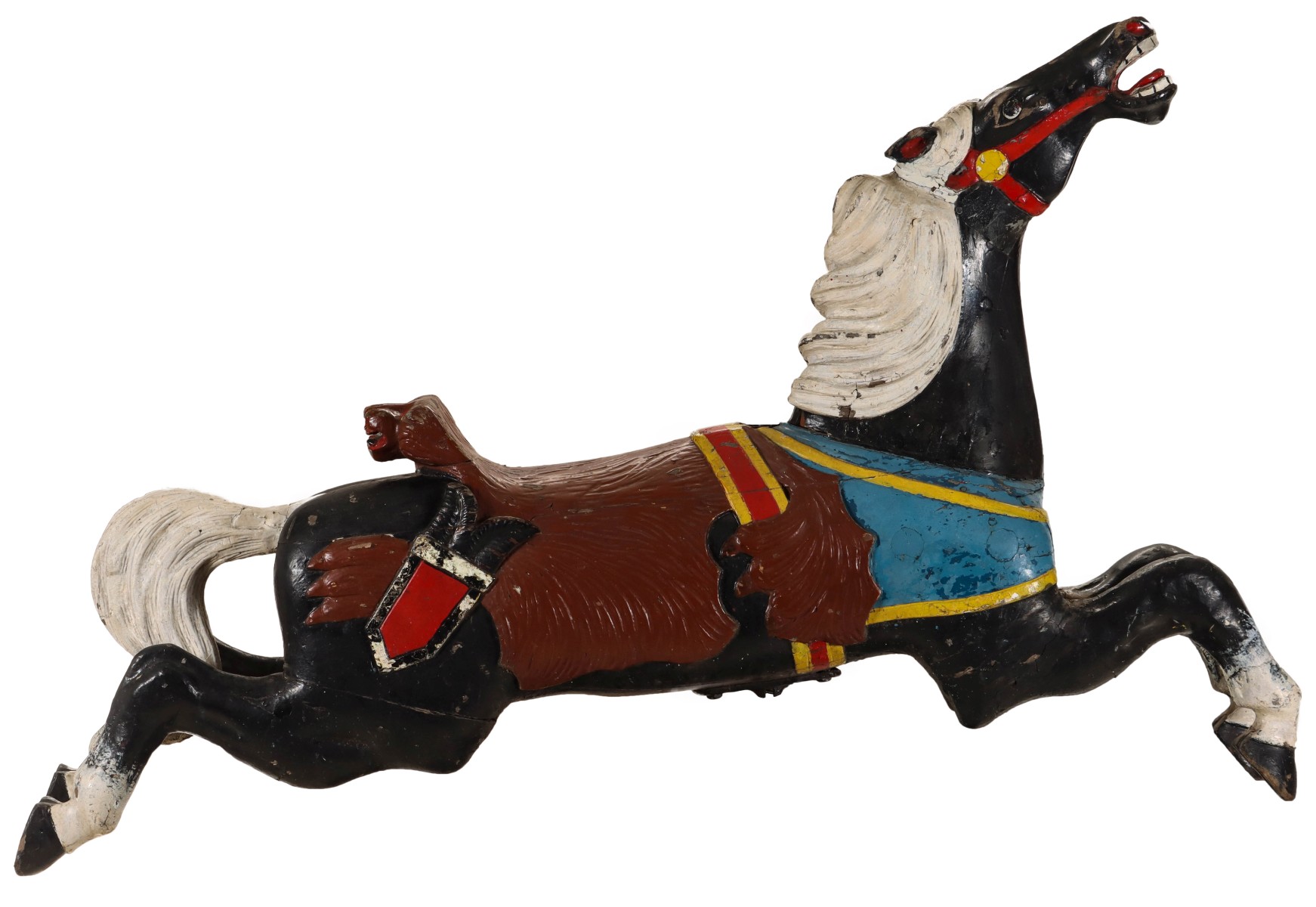 A STARGAZING PARKER 'INDIAN PONY' CAROUSEL HORSE
