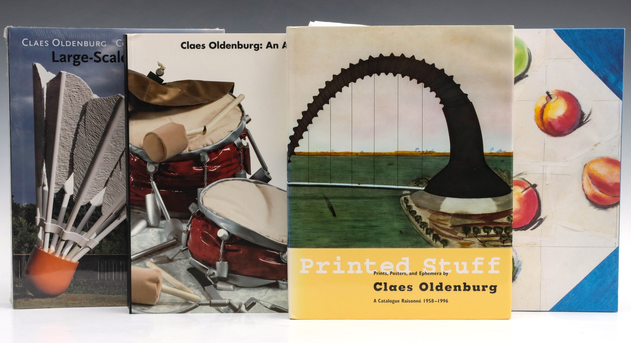 ILLUSTRATED BOOKS ON THE WORK OF CLAES OLDENBERG