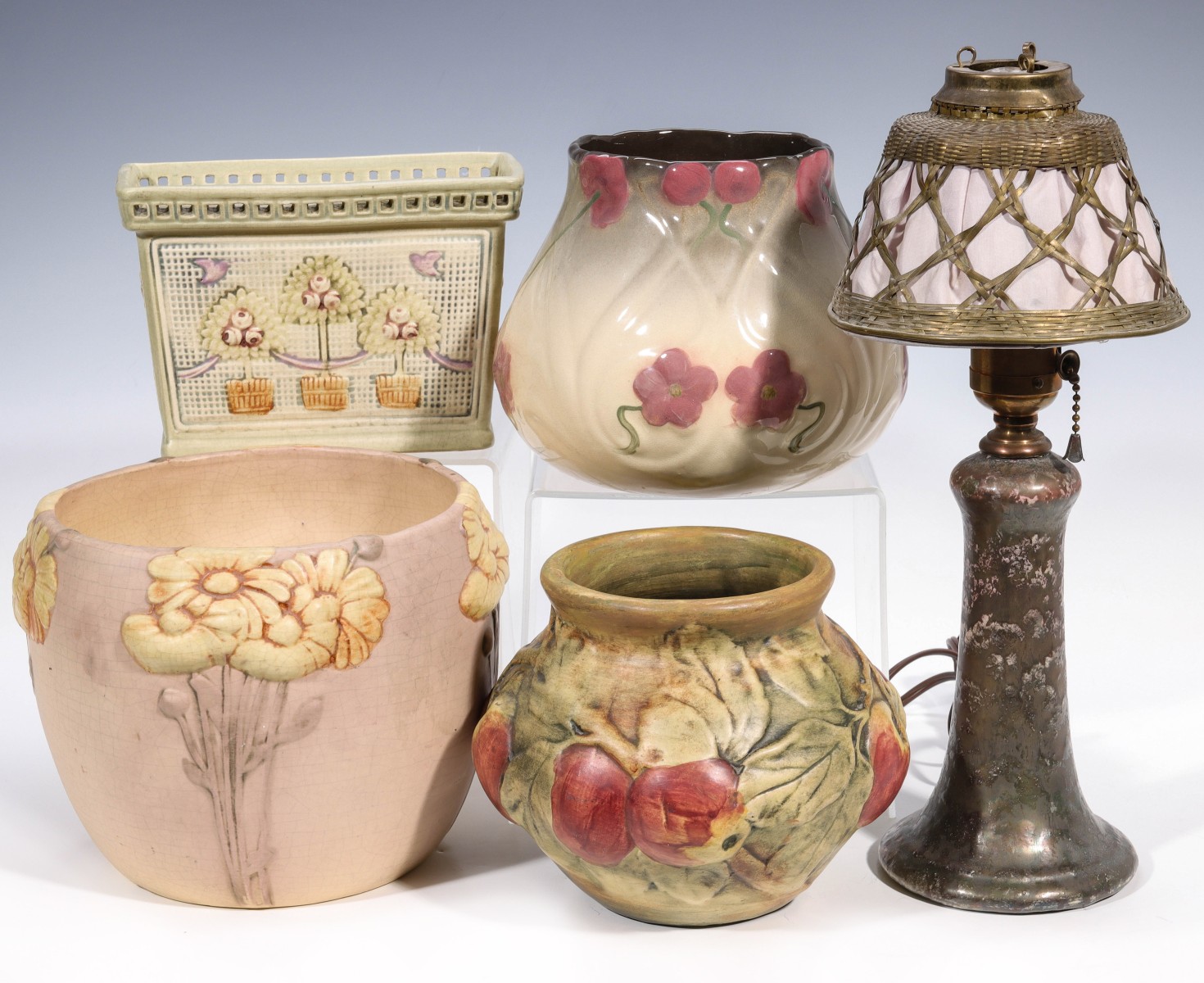 A COLLECTION OF WELLER ART POTTERY