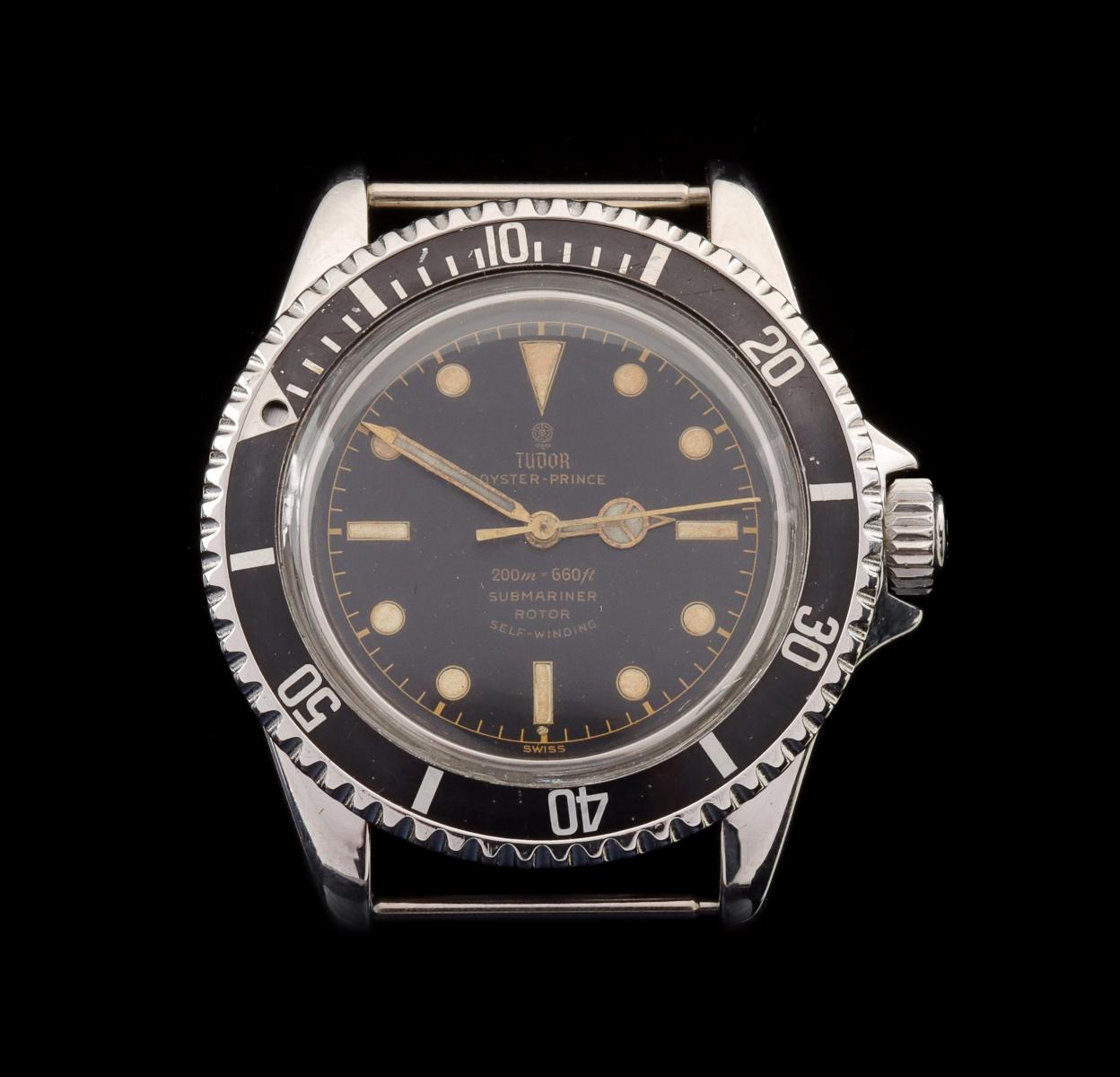 A GENT'S S/S ROLEX TUDOR OYSTER PRINCE SUBMARINER WATCH
