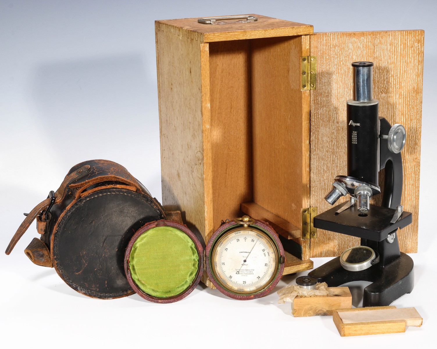 A COLLECTION OF SCIENTIFIC INSTRUMENTS AND DEVICES