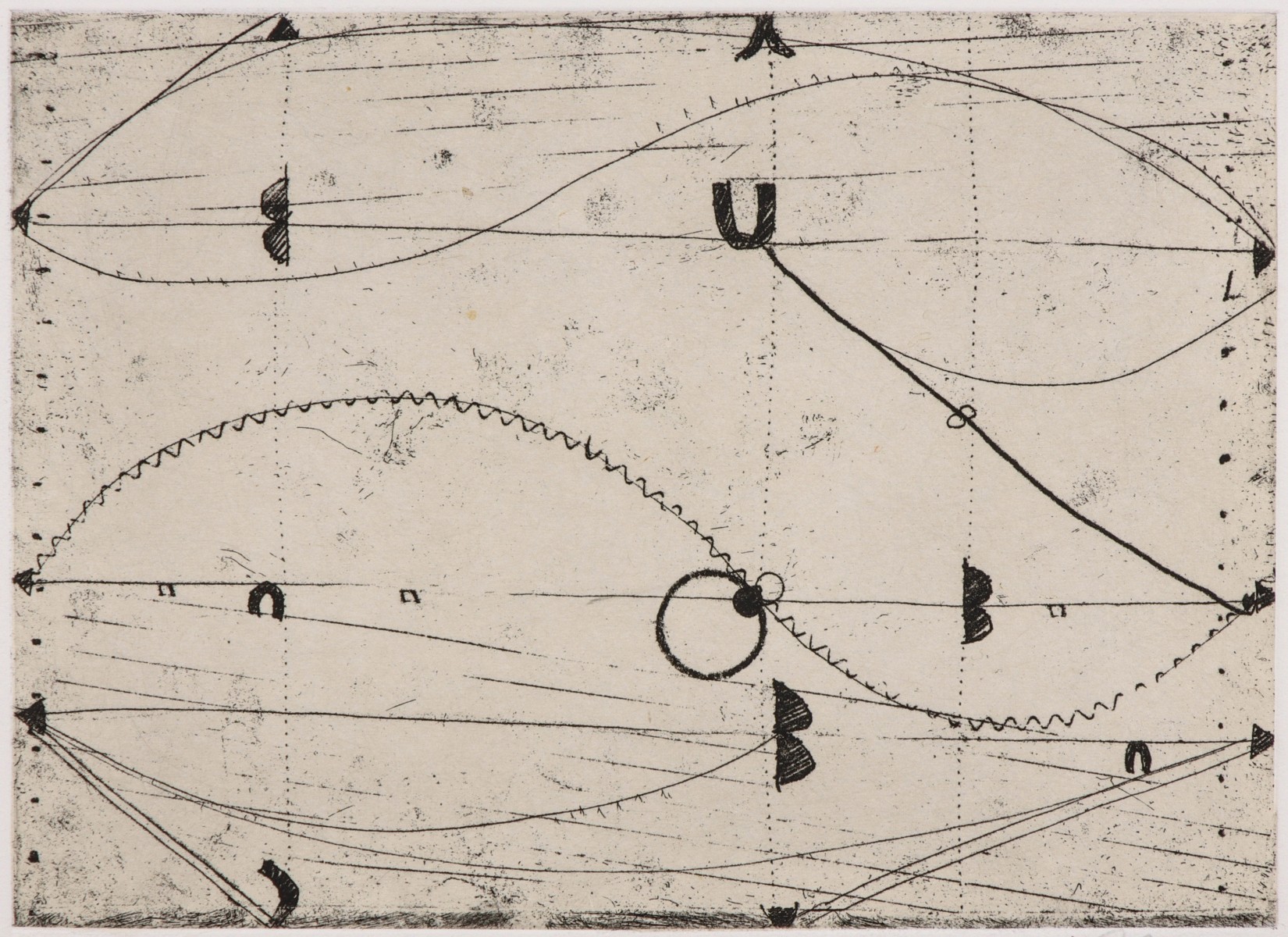 CAIO FONSECA (1959) PENCIL SIGNED AQUATINT