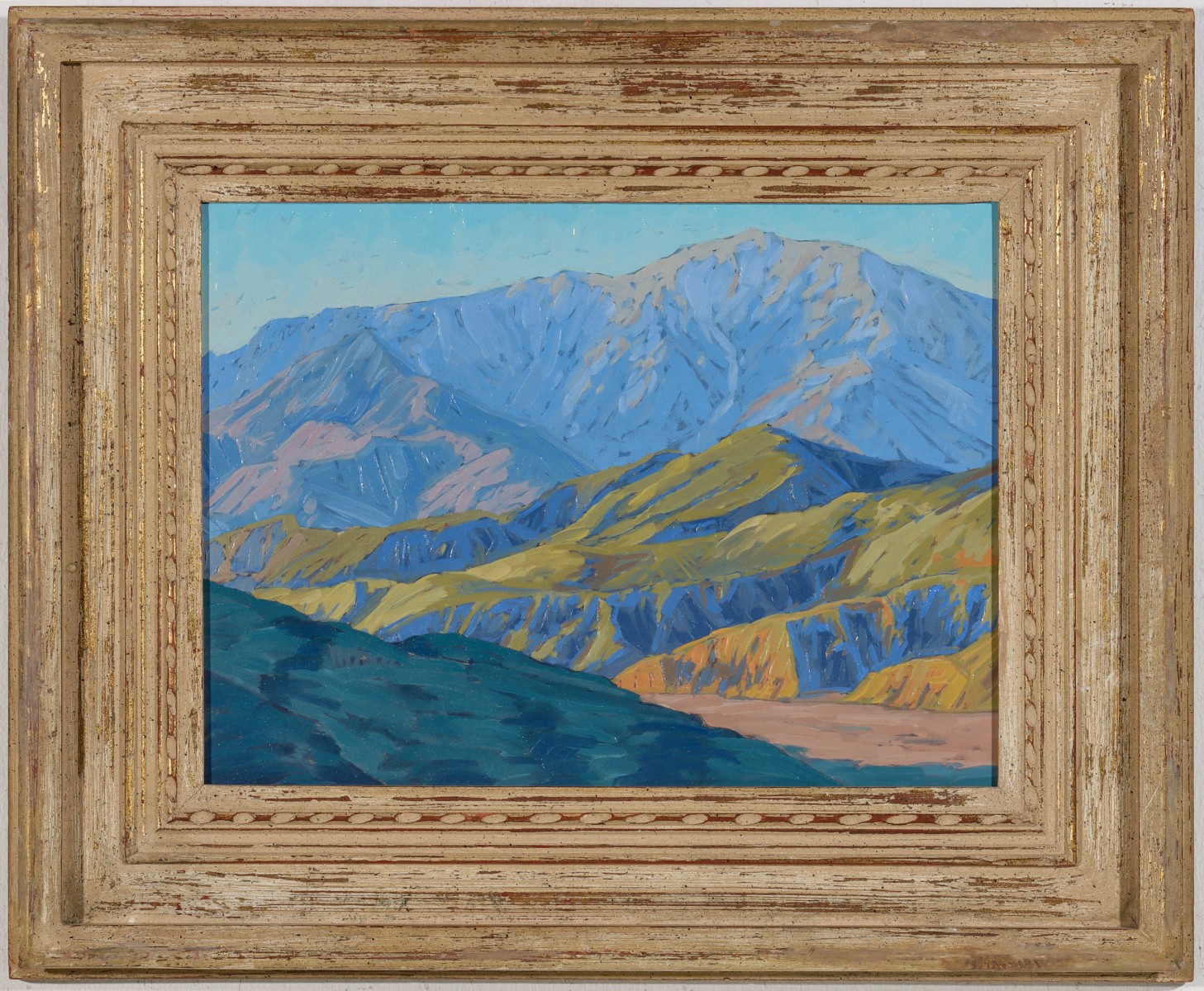 MATTHEW REYNOLDS (B. 1977) OIL ON PANEL