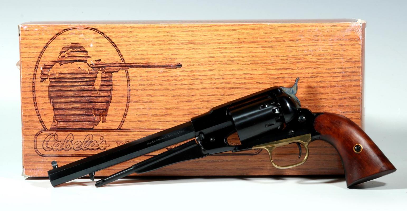 A PIETTA 1858 NEW MODEL ARMY .44 CAL REVOLVER