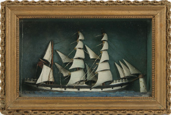 19th C Ship Dioramas