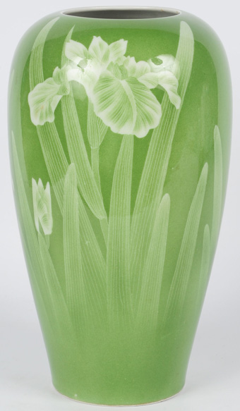Makuzu Kozan Meiji Porcelain Vase